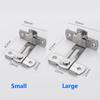 Hardware Fitting Buckle Right Angle Stainless Steel 90 Degree Door Hasp Barn Latch Cabinet Lock