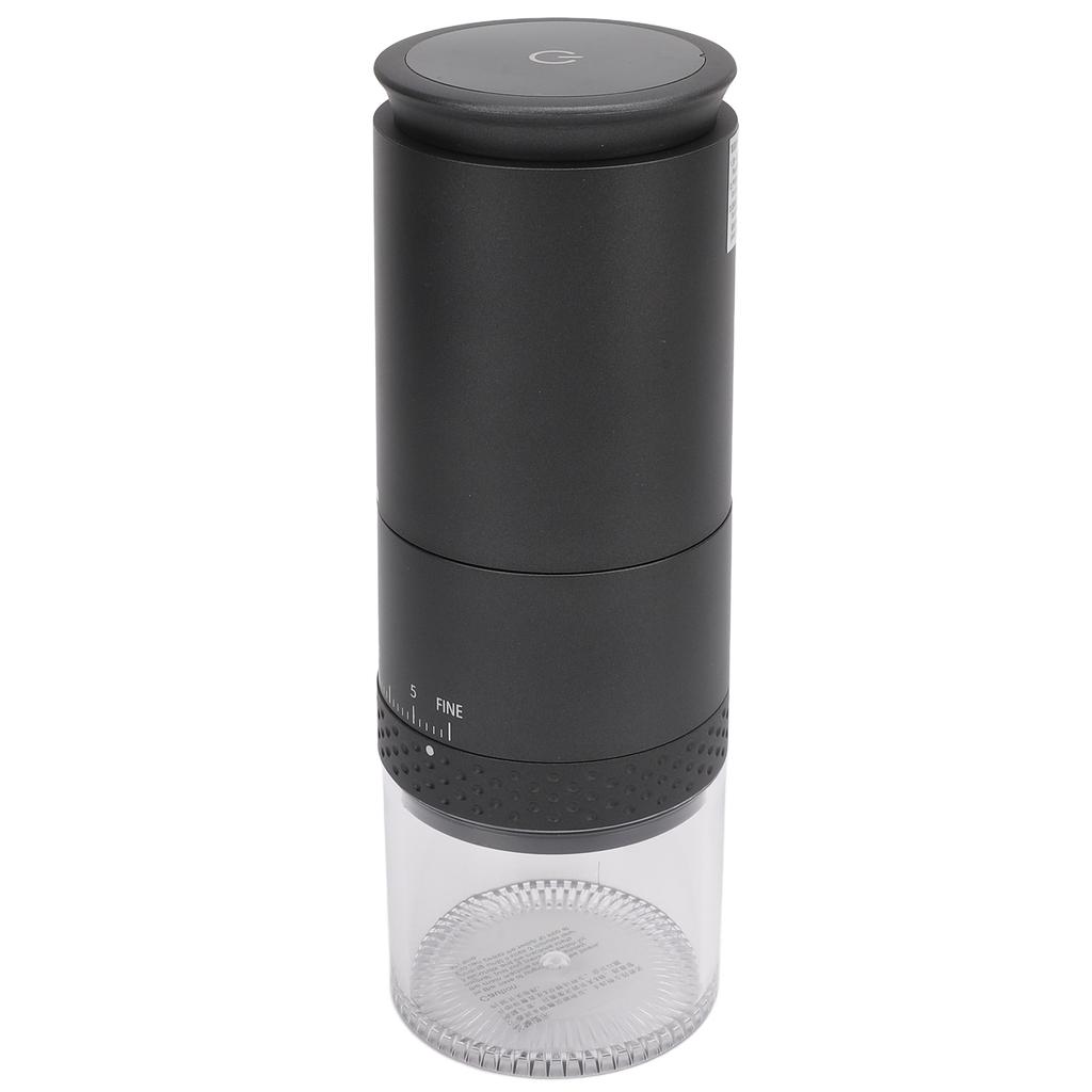 One Touch Coffee Grinder 110ml Powder Capacity Removable Chamber 38 Speeds USB Rechargeable Coffee Grounder Mill