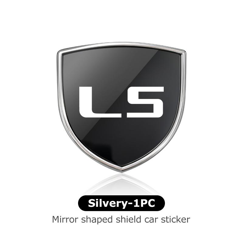 YOM1 3D Metal Car Styling Shield Stickers Trunk Exterior Accessories For Lexus RX350 IS250 IS200 GS300 LX570 RC350 UX250h ES350