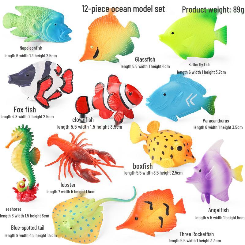 Набор моделей диких животных Арктики: Белый медведь и пингвин