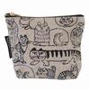Marushin Lisa Larson Cat Pouch Approximately H17 X X D6cm 6905013300, W21.5