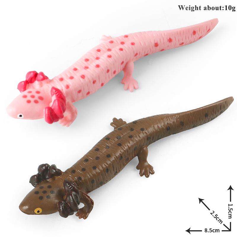 Oenux Амфибии Водное животное Тритон Саламандра Cryptobranchoidea Животные Модель Фигурка Действия Образование Милая Детская Игрушка Подарок