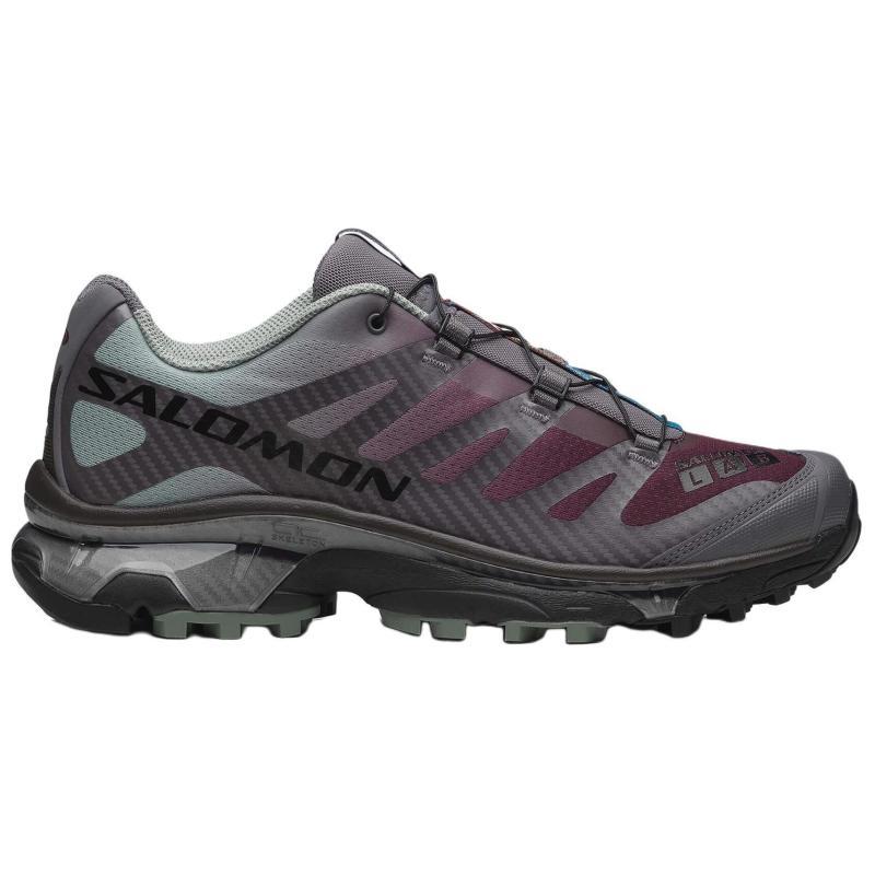 SALOMON XT-4 Нескользящие износостойкие низкие уличные кроссовки унисекс Серые 477411