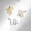 European and American Style Snake Shaped Female Ring Water Snake Venomous Snake Beautiful Snake Titanium Steel Ring