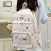 Women's Cartoon School Bag Large Capacity Backpack Middle School Student Backpack