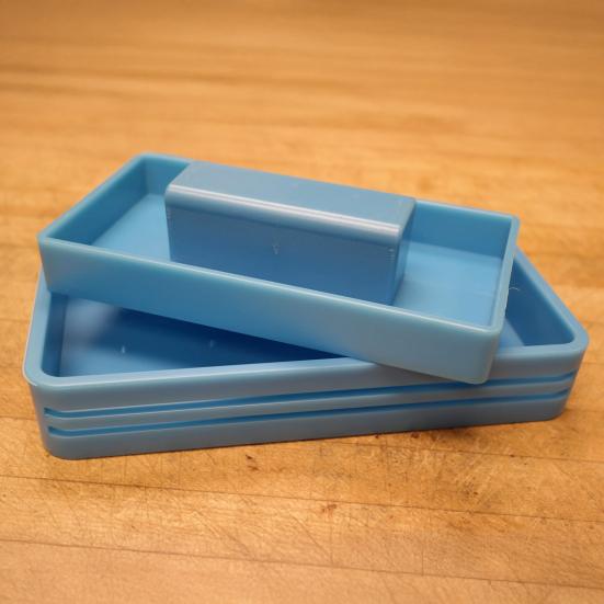 Plastic Chicken Slicer Handheld Meat Cutting Guide for Beef Poultry Safe Food-Grade Helper Tool Works with 12-inch Bread Cutter