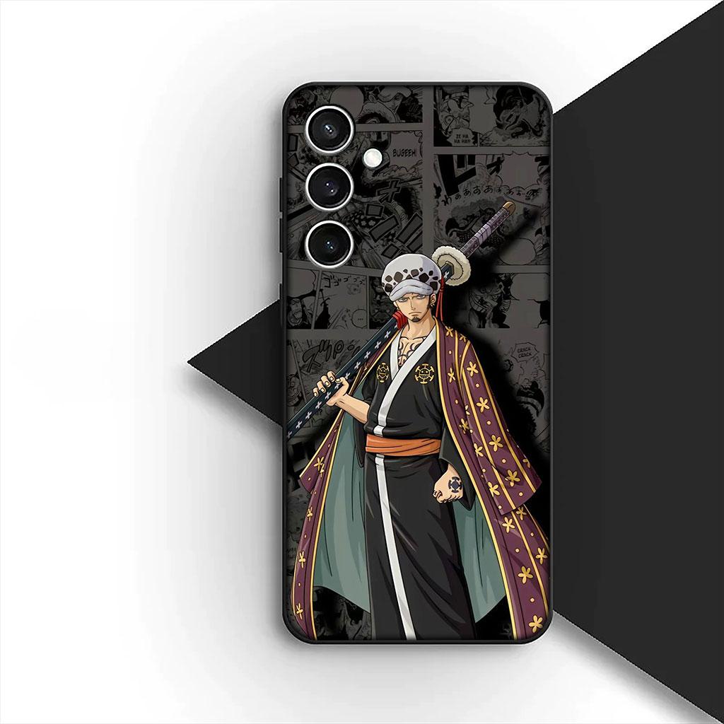 Чехол для телефона Apple iPhone 17 Pro XS Max Air 6 Plus X 5 + SE 2022 SE2 7+ 16E XR Чехол One Piece Луффи Трафальгар Д Водяной Закон
