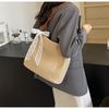 Женская тканая сумка из травы, новая летняя повседневная сумка через плечо в корейском стиле, пляжная сумка большой вместимости, универсальная сумка для поездок на работу
