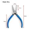 Blue Flat-Nose Guitar Fret Puller and Replacement Pliers