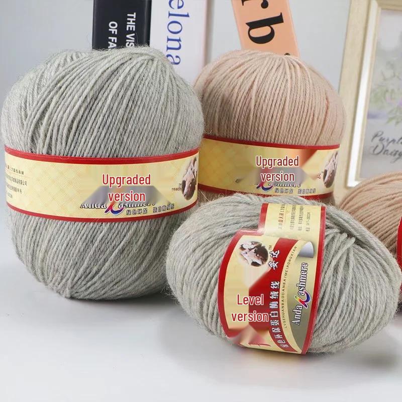 Пряжа из шерсти средней тонкости, ручной вязки, для DIY свитеров, пальто, кукол и детских проектов