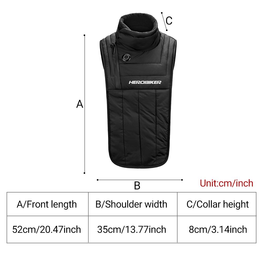 Motorcycle Warm Neck Winter Neck Chest Warm Windproof Waterproof Outdoor Skiing Cold Proof Heating Neck Snow Riding Warm Neck