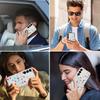 Чехол с узором из синих звезд и бантиков для Samsung Galaxy S25 Ultra S24 S23 S22 Plus S21 S25 FE Магнитный для MagSafe Мягкий силиконовый чехол