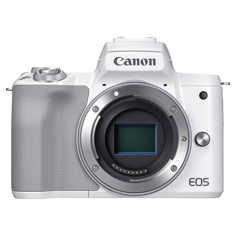 Canon Беззеркальная камера EOS Kiss M2 body белый однообъективный KISSM2WH-BODY
