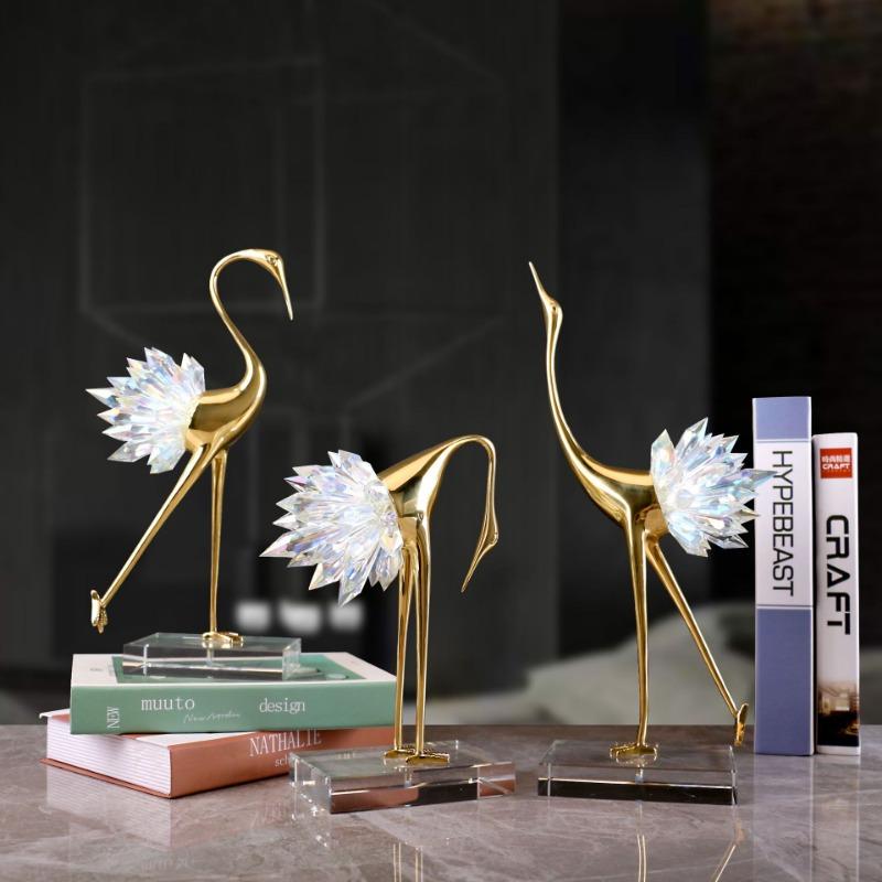 Art Animal Accessories Miniature Luxury Aesthetic Nordic Original Sculptures Modern Figurines Funny Creative Ornaments Living Room Decorations