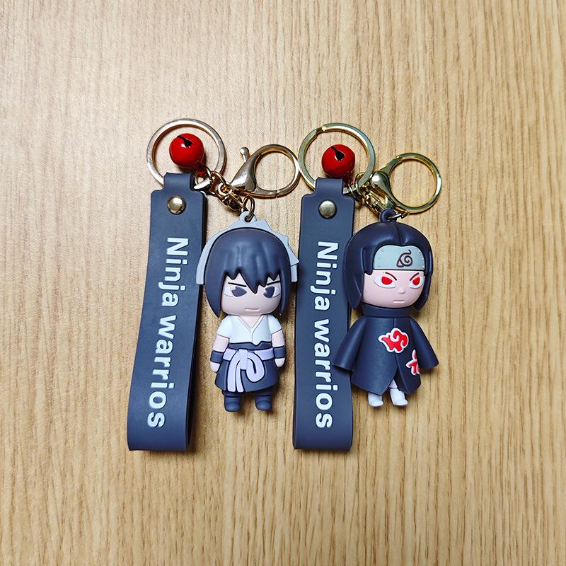Брелок с персонажем Наруто: Наруто, Хината, Какаши, Саске, Джирайя Кукла-подвеска Брелок