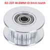 Gt2 Idler Timing Pulley Bearing 16T 20T 3/5Mm Bore F 6Mm Belt Reprap 3D Printer