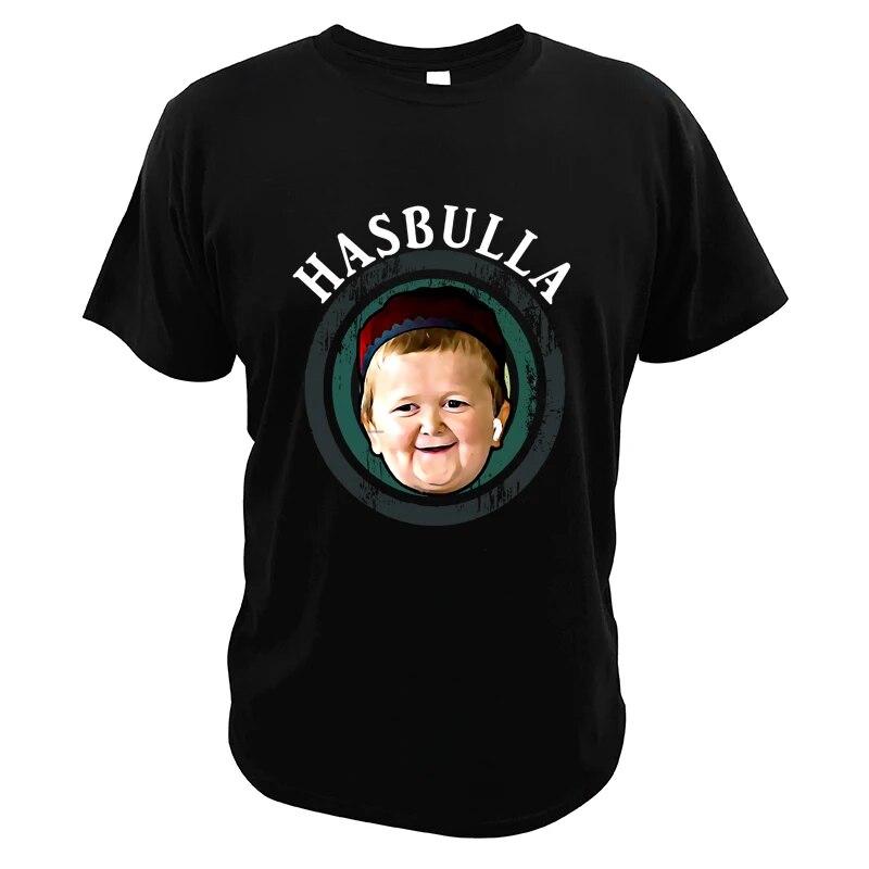 Классическая футболка Hasbulla Fighting Meme, мини-футболка Khabib Blogger, женская летняя повседневная футболка унисекс с короткими рукавами, топы большого размера