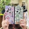 Cartoon Soft Case Phone Case For Xiaomi 13 Ultra Lanyard Anti-knock Protective Ring Silicone Wristband Durable Cute