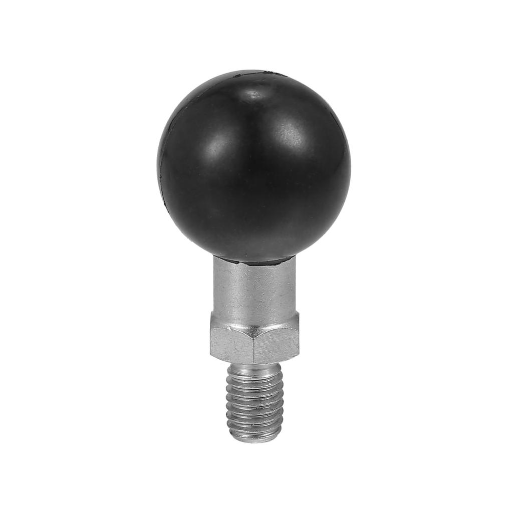 X AUTOHAUX 25mm Motorcycle Ball Mount Portable Tripod Ball Adapter Auto Bike Rearview Mirror