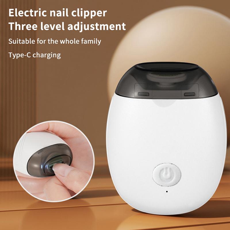 Электрические кусачки для ногтей с подсветкой Автоматический триммер для маникюра Взрослый Детский Ноготь на пальце руки Ноготь на пальце ноги Ножницы Педикюр Полировка Ногтей Кусачки