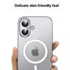 For iPhone 16 Case Compatible with MagSafe Shockproof PC+TPU Phone Cover