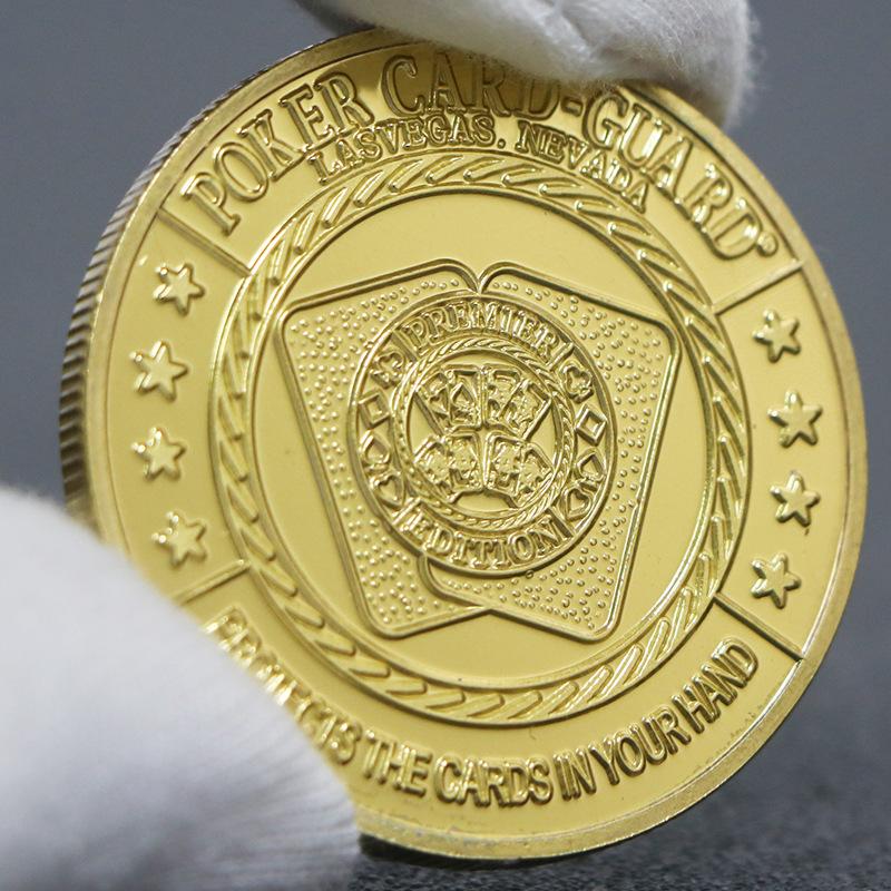Монета для покера Клевер на удачу, УДАЧИ, Памятные медали, декоративные монеты для принятия решений, металлические значки, Рождественский подарок, Наполнители для чулка