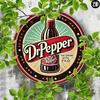 Dr Pepper Винтажная металлическая настенная живопись Ретро знак для кухни бара Декор Антикоррозийный