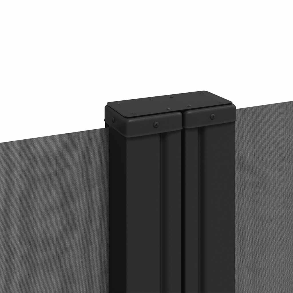 Retractable Side Awning Anthracite Grey 120 x 1000 cm