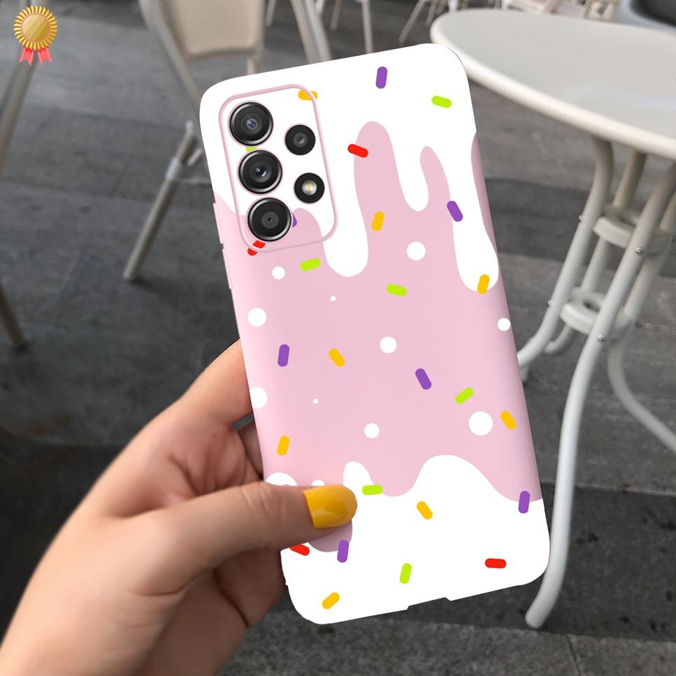 Чехол для Samsung Galaxy A23 5G Модный Милый Прозрачный Матовый Мужской Женский Мягкий ТПУ Силиконовый Чехлы для Телефона Для Samsung Galaxy A23 4G Fundas