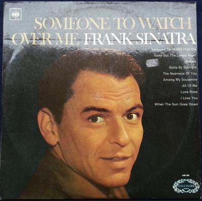 Виниловая пластинка ФРЭНК СИНАТРА - Кто-то, кто присмотрит за мной SHM592 Hallmark Record США Джаз Б/У
