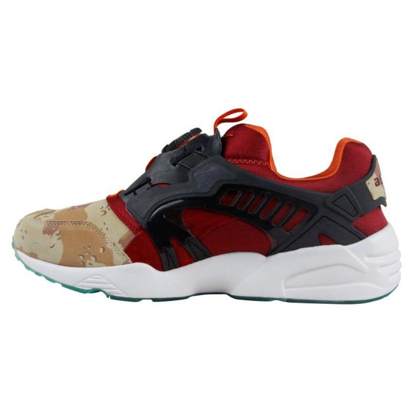 Titolo x Puma Atmos Disc Blaze Desert Dusk Мужские Кроссовки Синий Темно-Синий Красный 363063-01