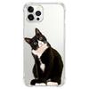 Cartoon Cute Cat Shockproof Phone Case For Iphone 12 13 Mini 11 Pro Max Xr X Xs Max 7 8 6 6s Plus Se 2020 Clear Soft Back Cover