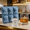 Силиконовая форма для льда в виде шотландской коровы, 3D, с 6 отделениями, для кубиков льда своими руками. Подходит для домашних кухонь, баров и как инструмент.