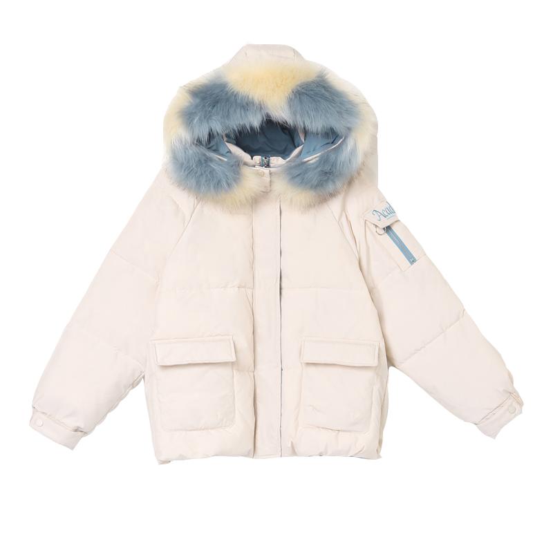 Зимняя пуховая куртка женская корейская версия свободной стеганой куртки, уменьшающая возраст, маленькая стеганая куртка, короткий стиль