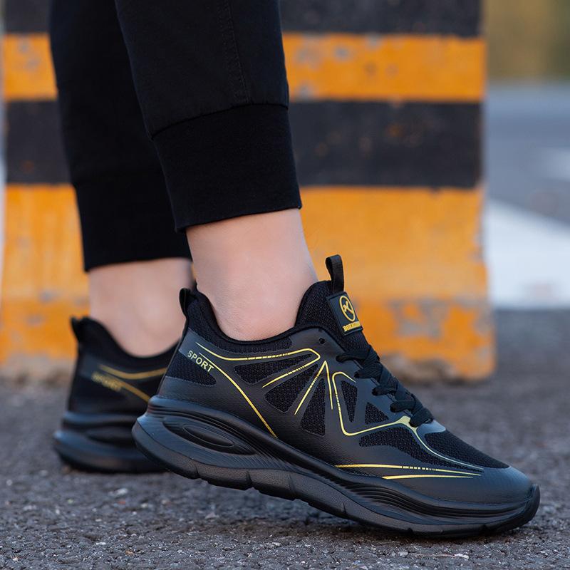 Мужские и женские одинаковые спортивные туфли весна новая мода универсальные кроссовки мягкая подошва легкая обувь для путешествий папины кроссовки