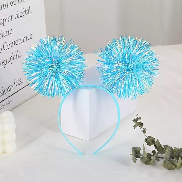 Bertpol Firecracker Headband, Sky Blue, 3 Pieces
