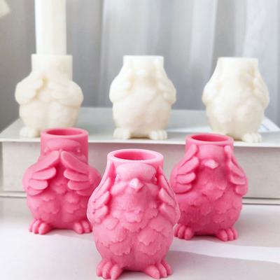 Силиконовая форма для подсвечника, бетонные формы для столбовых и световых свечей, украшения дома, легкое изготовление