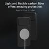 NILLKIN Чехол для iPhone 14 Pro Max Чехол из синтетического углеродного волокна Для iPhone 14 Pro Чехол со сдвижной крышкой для камеры Для iPhone 14 ProMax