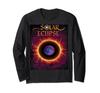 Solar Eclipse the Umbra Obscuring the Sun For Men Long Sleeve Moon's T-Shirt T-Shirt