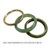 3Pcs/Set Smudged Resin Alloy Bangles Set Marble Pattern Cuff Bracelet Set Round Bracelet  Jewelry