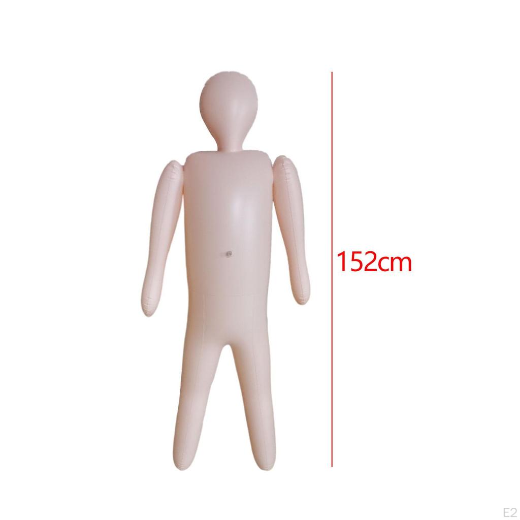 Надувной манекен всего тела 59,84 дюйма для дверей дома для вечеринок