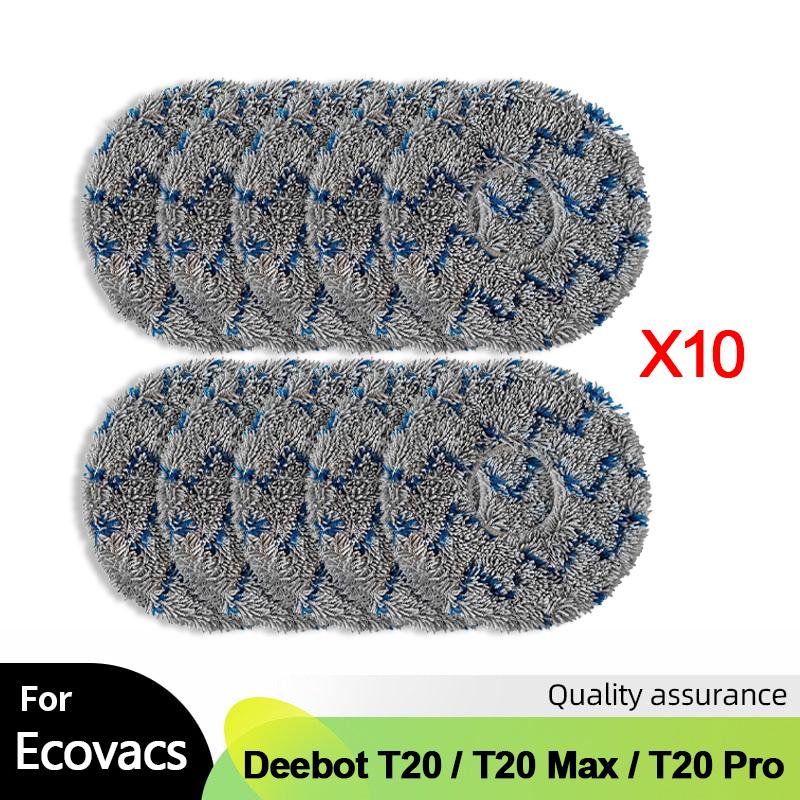 For ECOVACS Deebot T20 Omni / T20 Max / T20 Pro Vacuum Cleaner Accessories Main Side Brush Mop Cloth HEPA Filter Dust Bag Parts