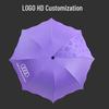 Зонт складной от солнца и дождя двойного назначения, черный клей, защита от УФ-лучей, с логотипом