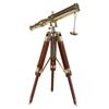 Golden Maritime Brass Telescope with Adjustable Tripod Stand – 38.1 Cm