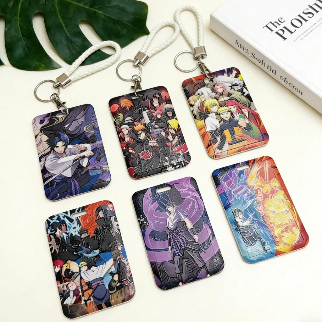 Anime Lanyards Keychain Badge Holder ID Credit Card Pass Hang Rope Lariat Lanyard for Keys Anime Accessories Gifts
