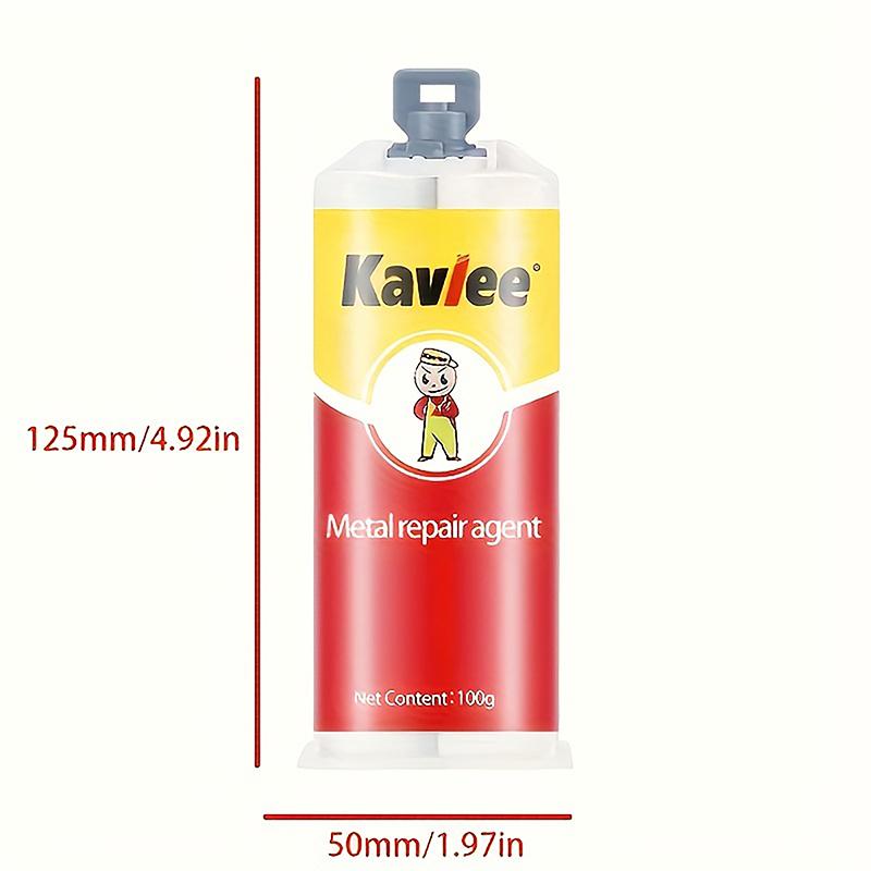 Ab Glue Metal Repair Gel Heat Resist Industrial Metal Repair Paste Glue Adhesive Weld Industrial Repair Agent All-Purpose Glue