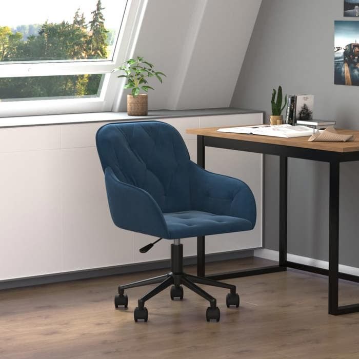 VidaXL Swivel Office Chair Computer Chair Swivel Office Armchair Office Seat Indoor Office Furniture 344866