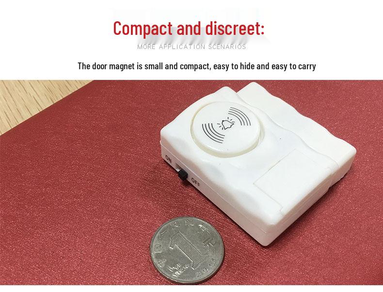 Jiaguwen Защитный Магнитный Сигнализатор-Напоминание Anti-theft для Дверей и Окон