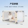 Cat Professional Cage Exhibition Display Cage Pet Large Space Free Installation Breathable Dog House