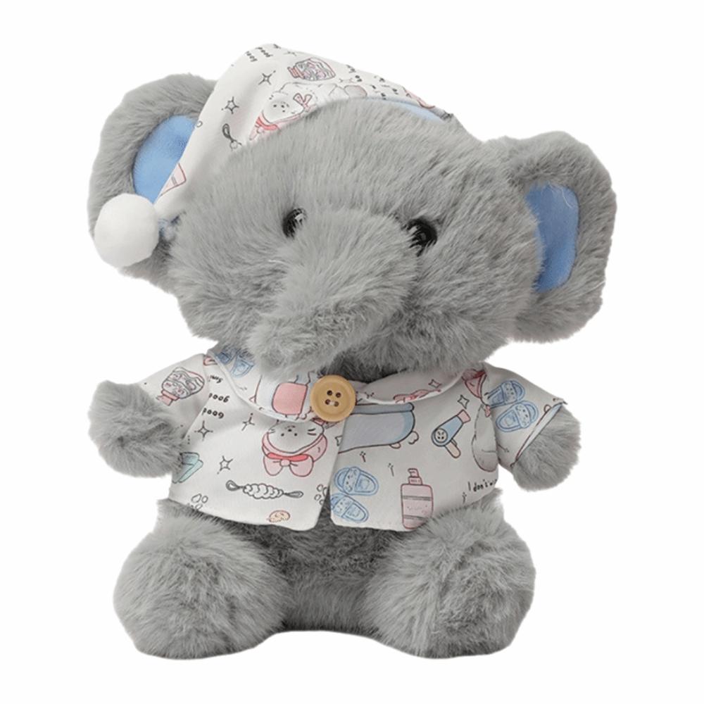 Sheep Elephant Cartoon Animal Plush Doll Frog Duck Cat Plush Toy Kawaii Stuffed Animal Doll Gift
